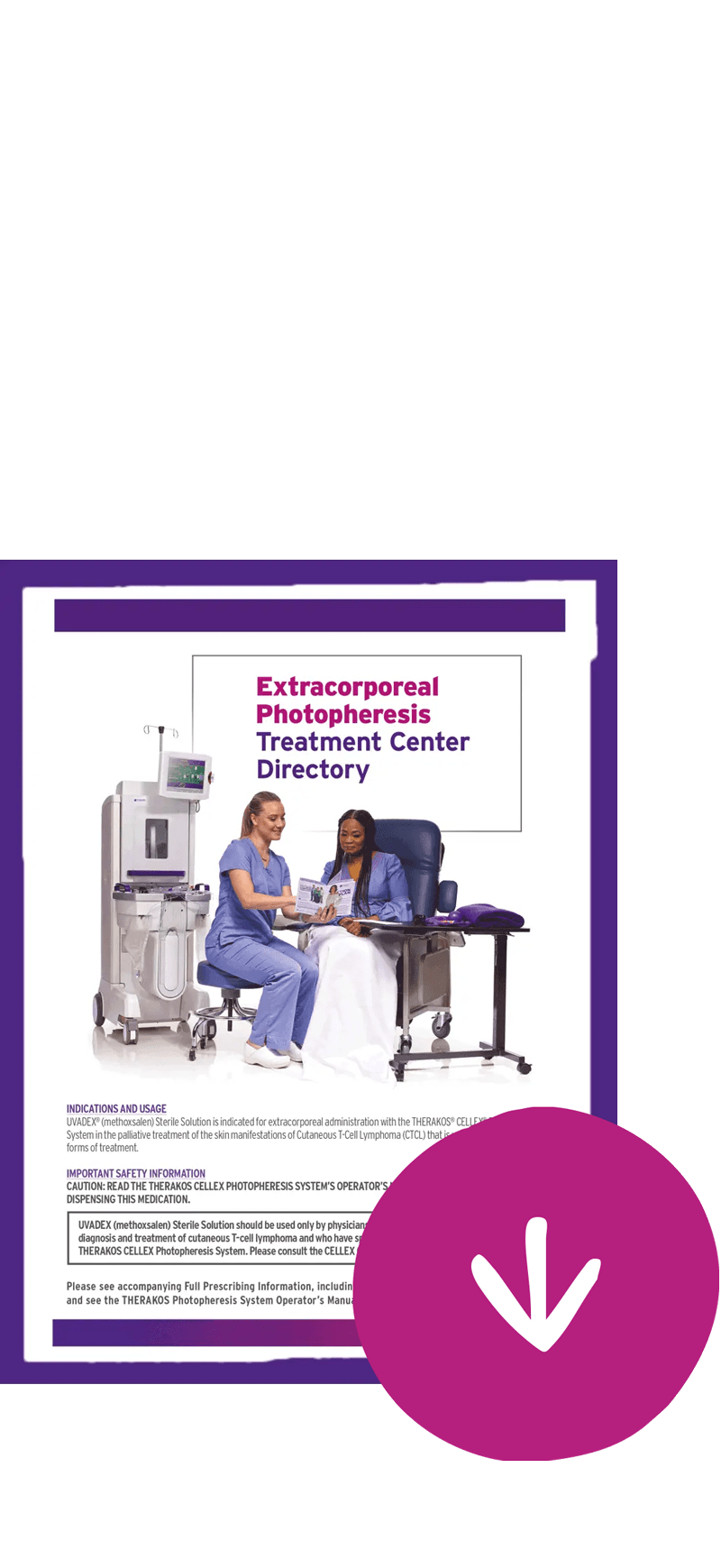 Cover image for the Extracorporeal Photopheresis Treatment Center Directory.